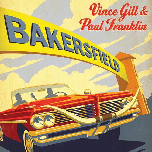 Vince Gill & Paul Franklin - Bakersfield Vinyl Record