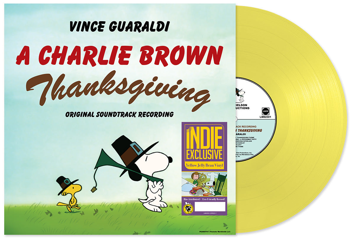 A Charlie Brown Thanksgiving (Indie Exclusive) (Yellow Jelly Bean Vinyl) [Vinyl] Vinyl Record
