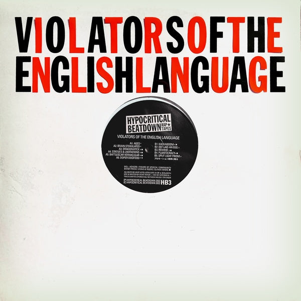 VIOLATORS OF THE ENGLISH LANGUAGE - Violators of the English Language Vinyl Record
