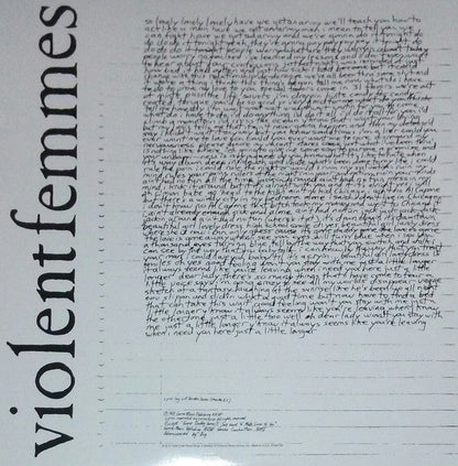 Violent Femmes Vinyl Record