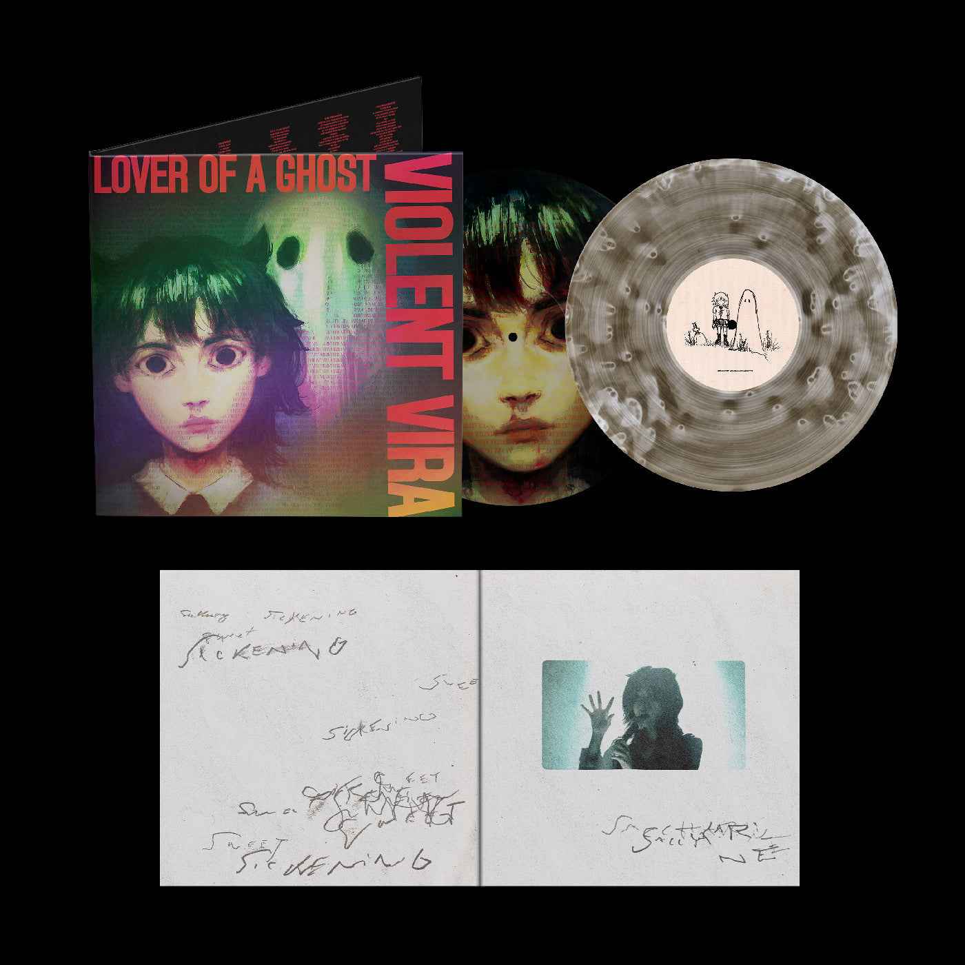 PRE-ORDER Violent Vira - Lover Of A Ghost (Deluxe Edition, Picture Disc / Ghostly Vinyl) [Vinyl] Vinyl Record