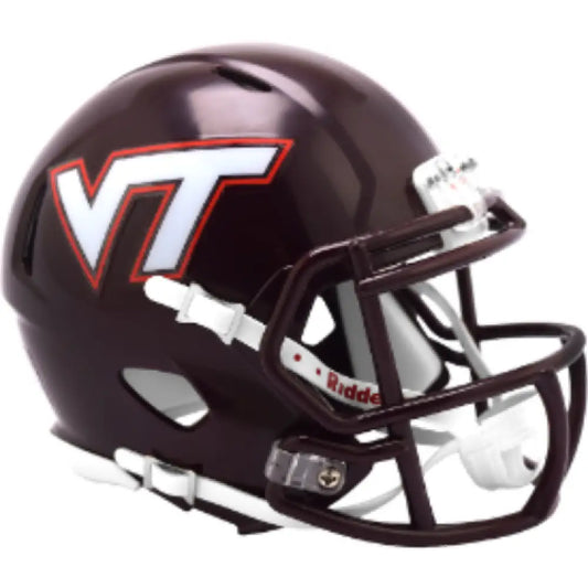 Virginia Tech Hokies Mini Speed Football Helmet - NCAA
