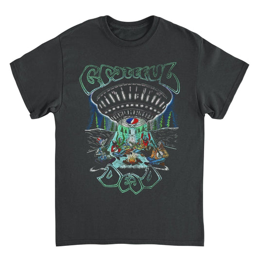 Grateful Dead Cover Vintage UFO Mens T Shirt Black