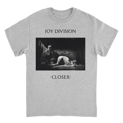 Joy Division Closer T Shirt Grey Officially Licensed