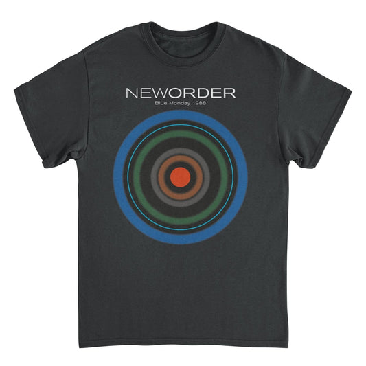 New Order Blue Monday T Shirt Black Officially Licensed