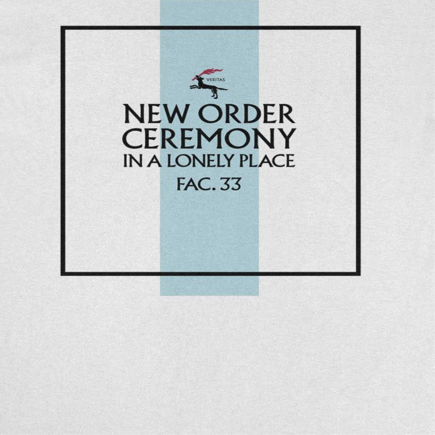 New Order Ceremony IALP T Shirt White Officially Licensed