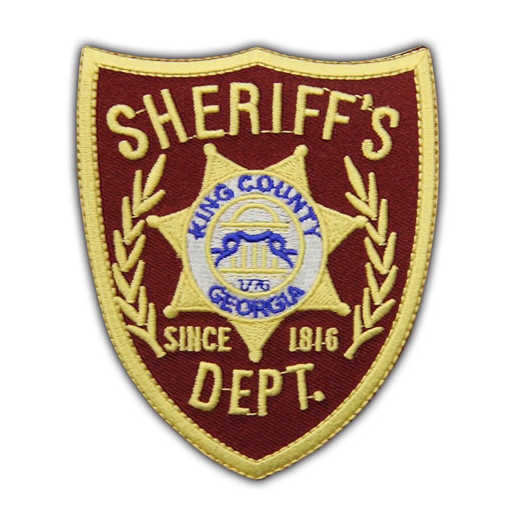 Walking Dead Sheriff's Dept. King County Georgia Patch