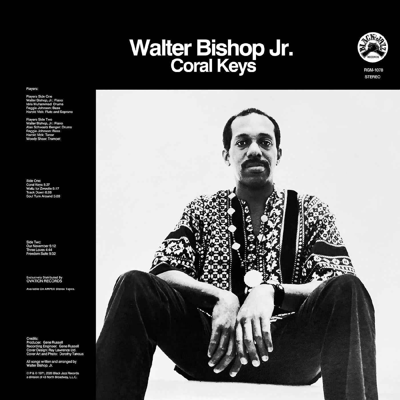Walter Bishop Jr. - Coral Keys (Remastered Vinyl Edition) [Vinyl] Vinyl Record