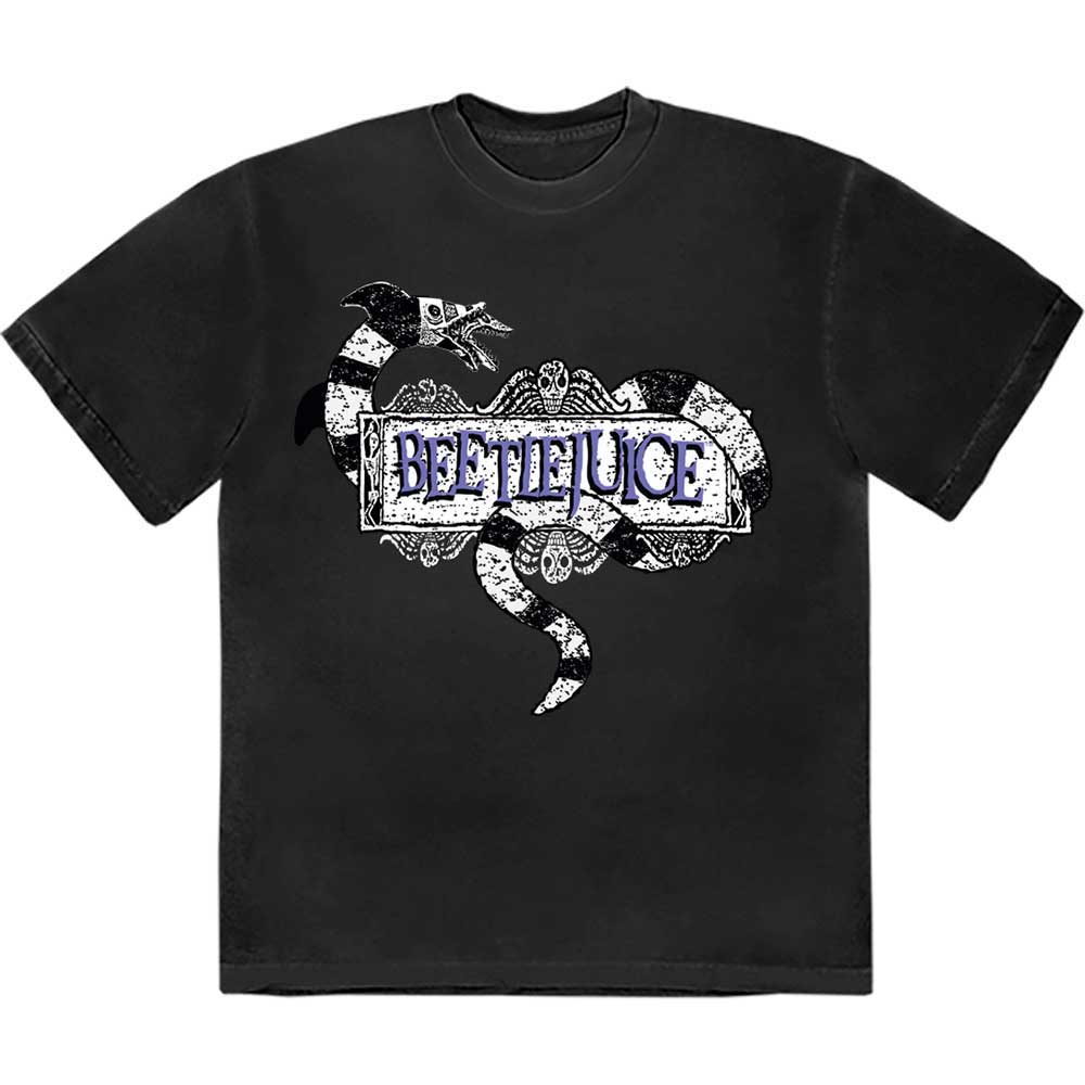 Warner Bros Beetlejuice Snake Badge [T-Shirt]