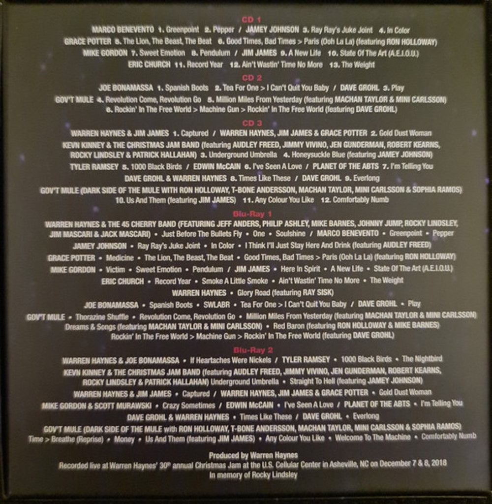 Warren Haynes – Warren Haynes Presents: The Benefit Concert Volume 20 (3-CD + 2 Blu-ray)