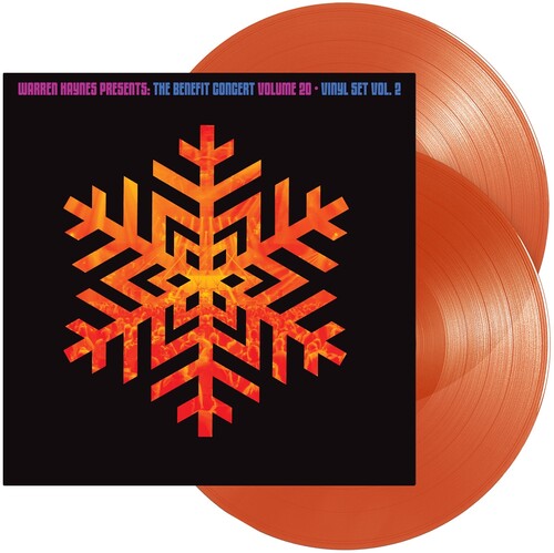 Warren Haynes Presents: The Benefit Concert Volume 20, Vinyl Vol. 2 (180 Gram Vinyl, Colored Vinyl, Orange) (2 Lp's) Vinyl Record