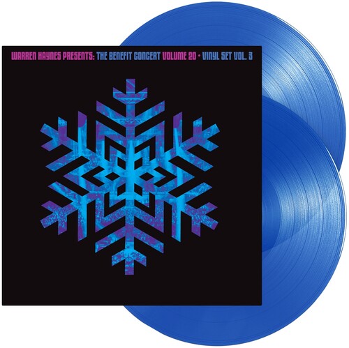 Warren Haynes - Warren Haynes Presents: The Benefit Concert Volume 20, Vinyl Vol. 3 (180 Gram Vinyl, Colored Vinyl, Blue) (2 Lp's) Vinyl Record
