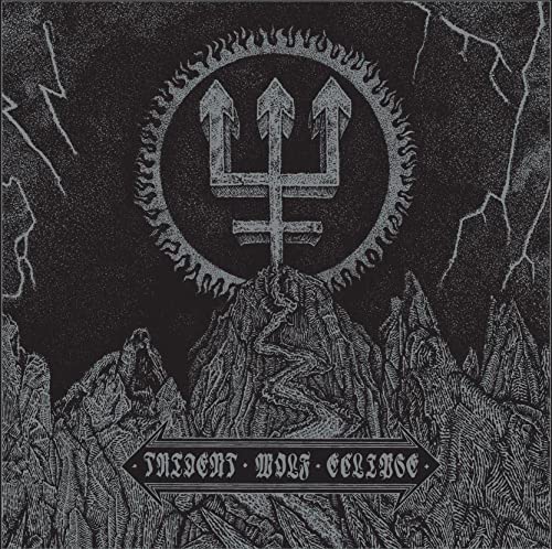 Trident Wolf Eclipse [Silver/White Marble LP] Vinyl Record