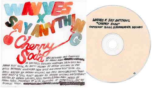PRE-ORDER Wavves X Say Anything - Cherry Soda [CD] Music CD