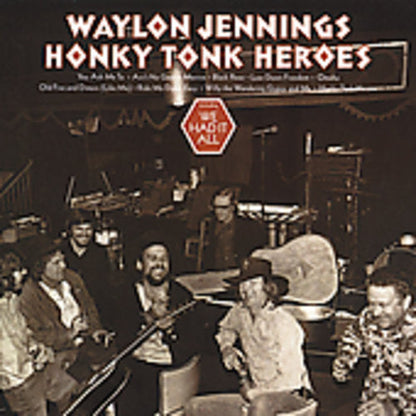 Waylon Jennings  Honky Tonk Heroes Limited Edition Rust Colored Vinyl Vinyl Record