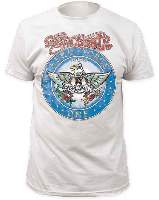 Wayne's World Aerosmith Aero Force Short Sleeve T-shirt Tee