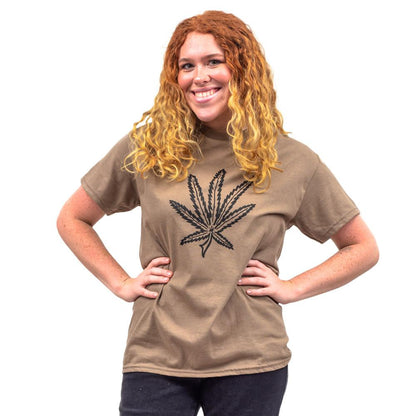 Weed Leaf T-Shirt 90Ÿ??s Retro Movie Pot Dazed Confused Character Classic Tee Shirt