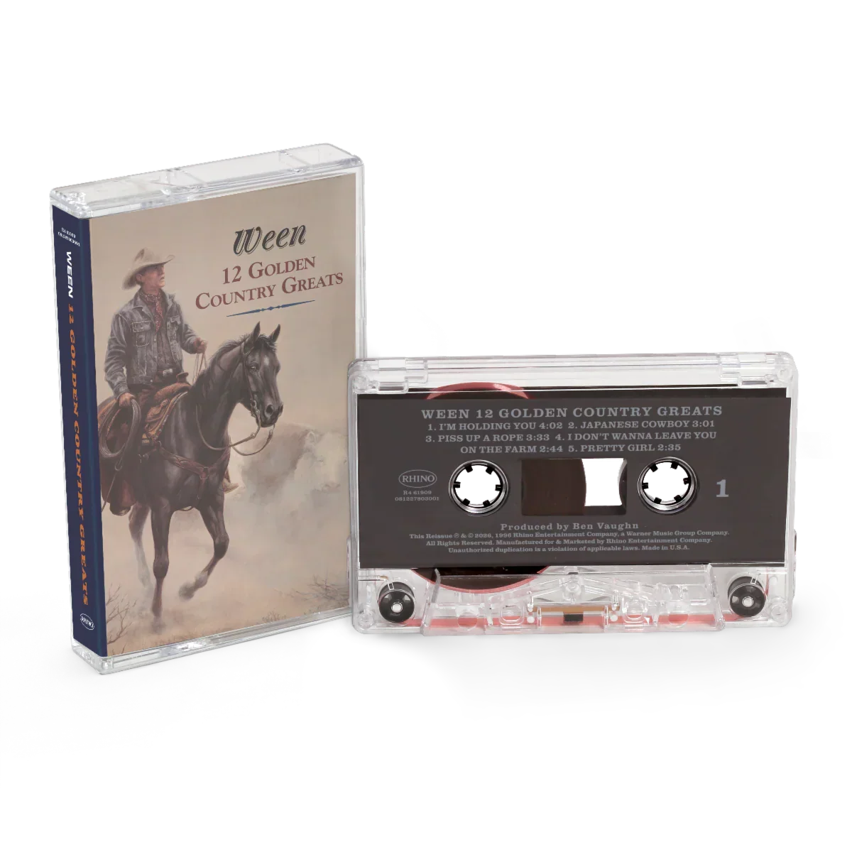 Ween – 12 Golden Country Greats Cassette Tape