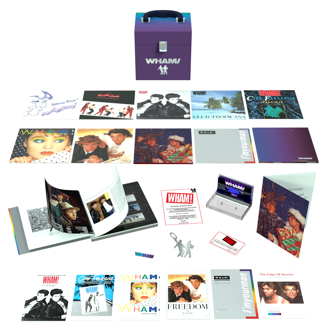 WHAM! - The Singles: Echoes From The Edge Of Heaven (7" Singles Box Set) Vinyl Record