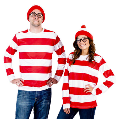 Where's Waldo DELUXE Adult Costume Set