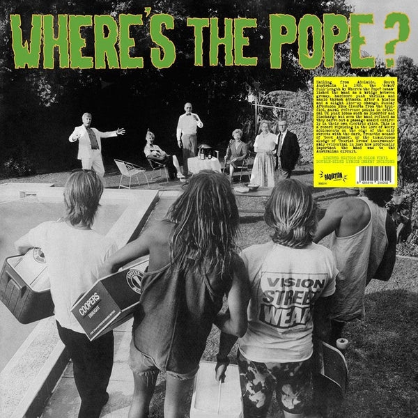 WHERE'S THE POPE? - Sunday Afternoon BBQs Vinyl Record