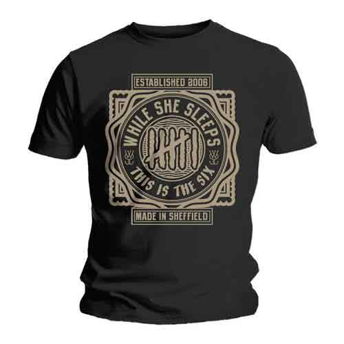 While She Sleeps This is Six [T-Shirt] Officially Licensed