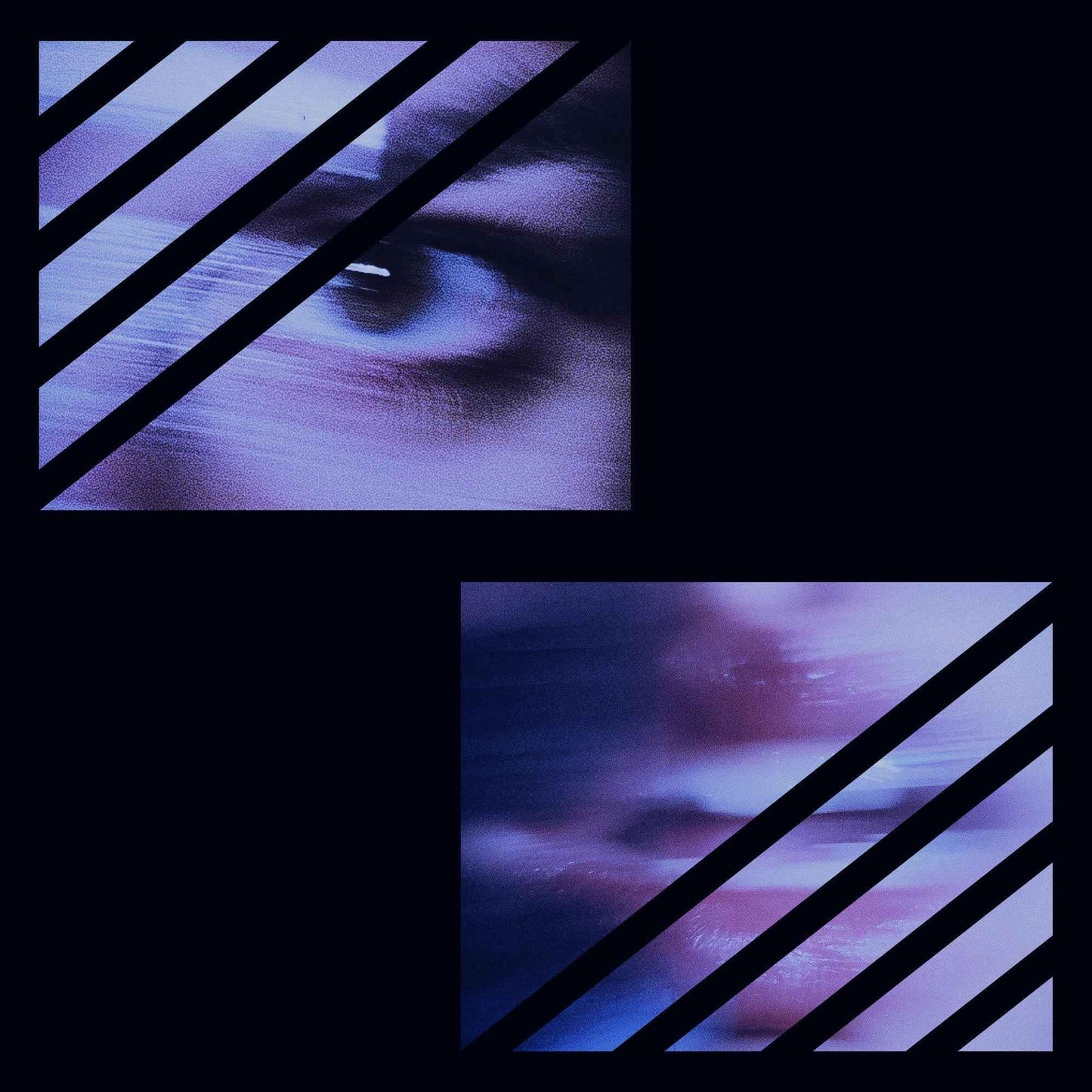 PRE-ORDER Whirr - Whirr & Luster [Black Ice/Blue Splatter] [Vinyl] Vinyl Record