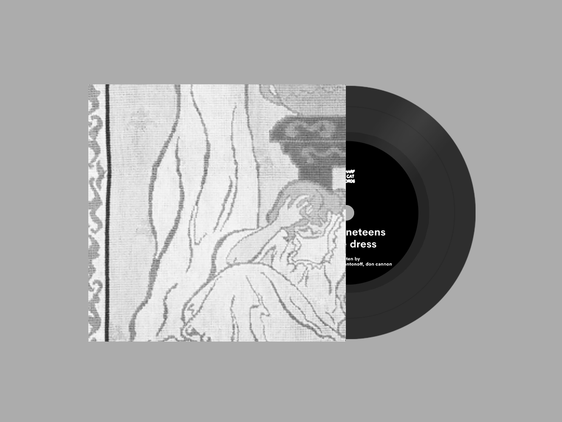 White Dress / White Dress (demo) ( 7" - Black) Vinyl Record