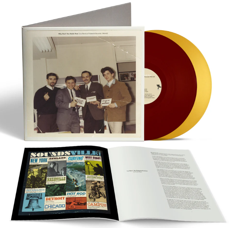 Various Artists - Why Don't You Smile Now: Lou Reed at Pickwick Records 1964-65 (2LP Oxblood & Gold) Vinyl Record