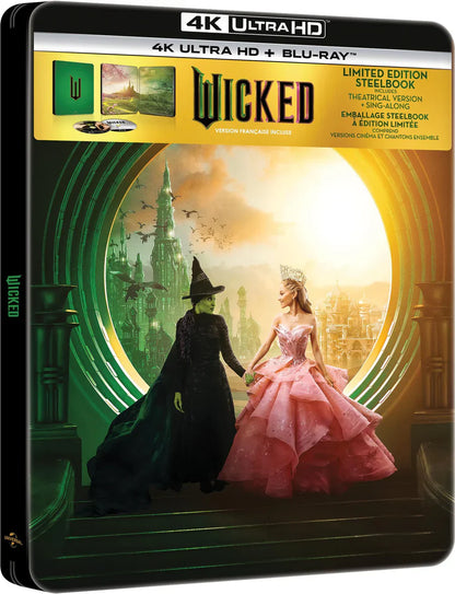Wicked - Limited Edition Steelbook (4K Ultra HD + Blu-ray)