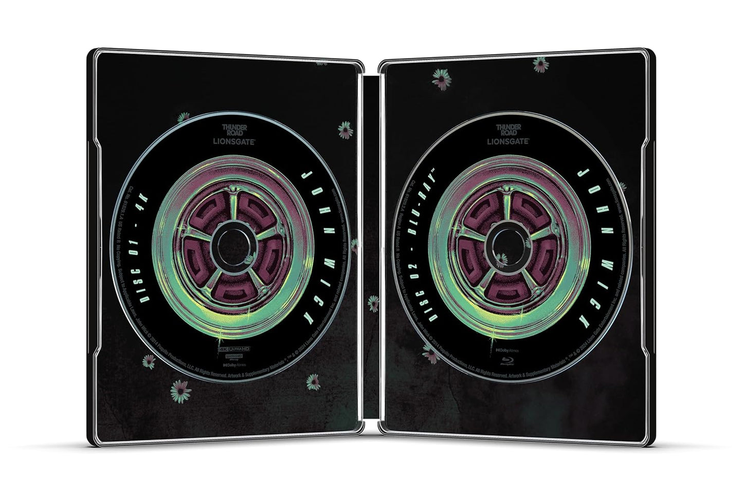 John Wick - Titans of Cult Steelbook (4K Ultra HD + Blu-ray + Digital)