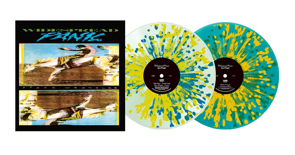 PRE-ORDER Widespread Panic - Space Wrangler [White W/ Teal/Yellow Splatter & Teal W/ Green/Yellow Splatter] [2Lp] [Vinyl] Vinyl Record