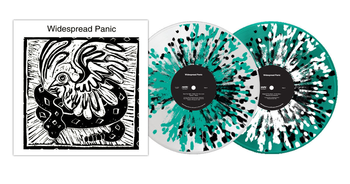 PRE-ORDER Widespread Panic - Widespread Panic [Seafoam Green W/ Black & White Splatter] [2Lp] [Vinyl] Vinyl Record