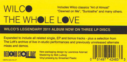 Wilco – Whole Love Expanded (3-LP Vinyl) Vinyl Record