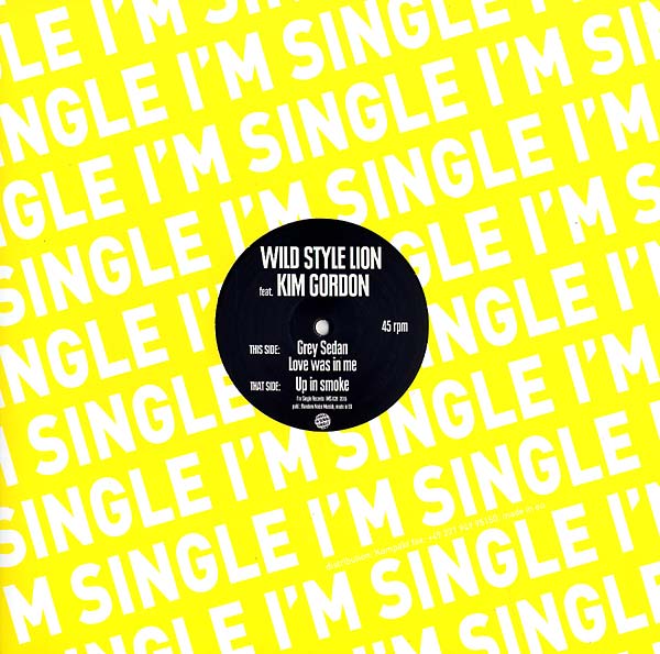 WILD STYLE LION (FEAT. KIM GORDON) - Wild Style Lion Vinyl Record