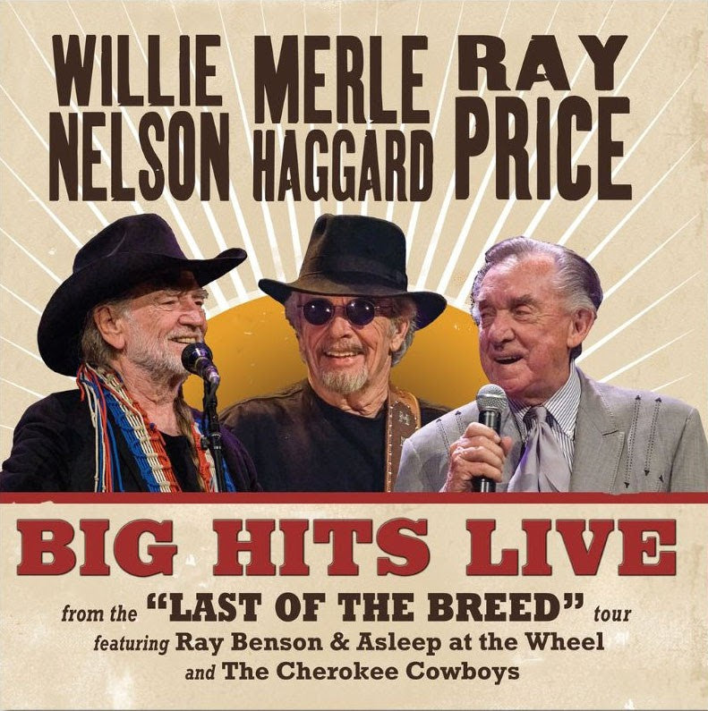 Willie Merle & Ray: Big Hits Live from the 'Last of the Breed' Tour (Limited Edition, Indie Exclusive, Maroon Colored Vinyl) Vinyl Record