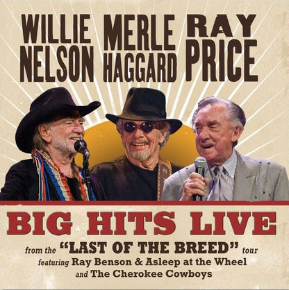 Willie Merle & Ray: Big Hits Live from the 'Last of the Breed' Tour (Limited Edition, Indie Exclusive, Maroon Colored Vinyl) Vinyl Record
