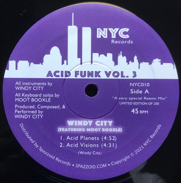 Acid Funk, Vol. 3  Generic Vinyl Record