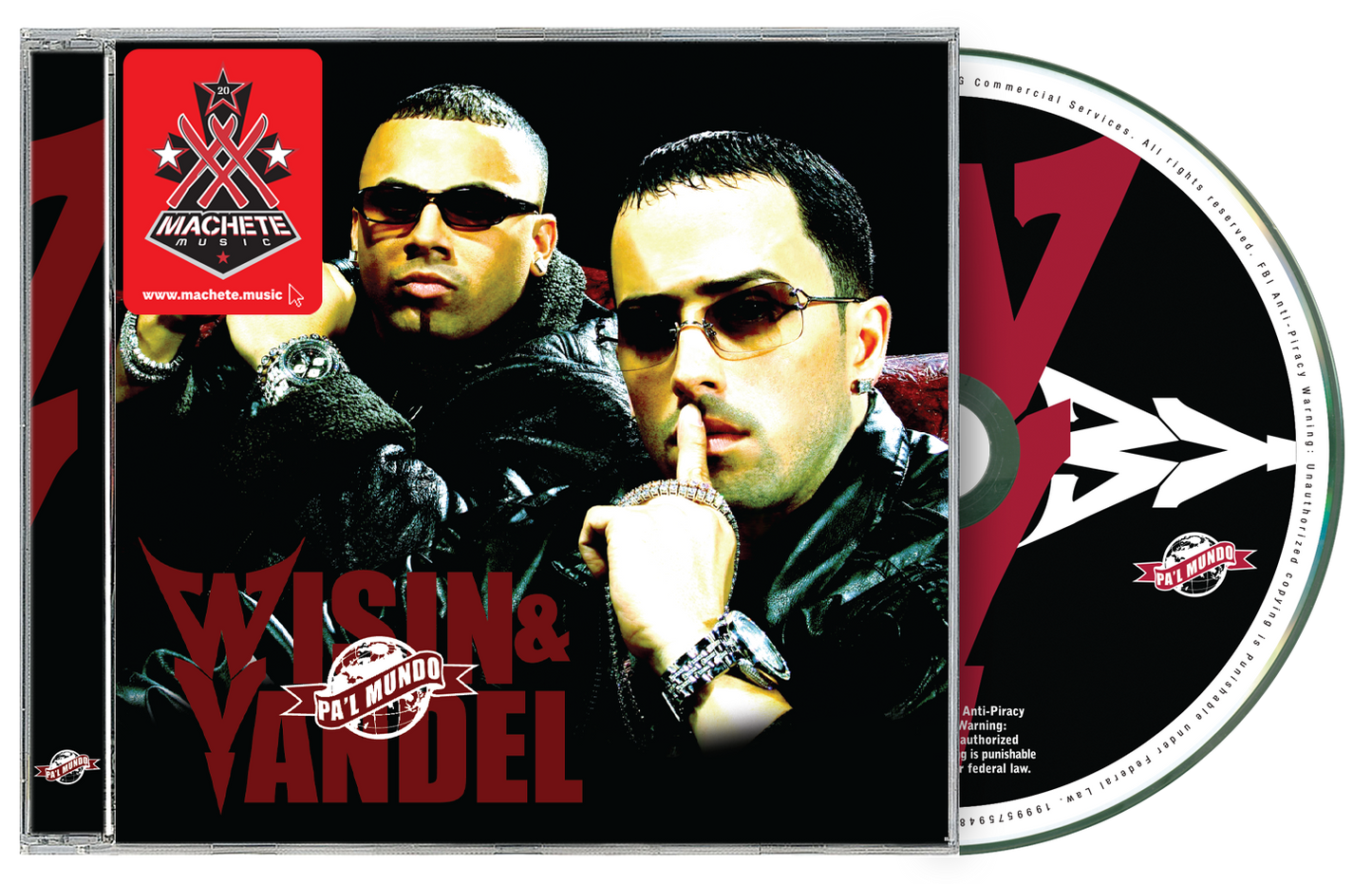 WISIN & YANDEL - Pa'L Mundo (Machete 20Th Anniversary) [CD] Music CD