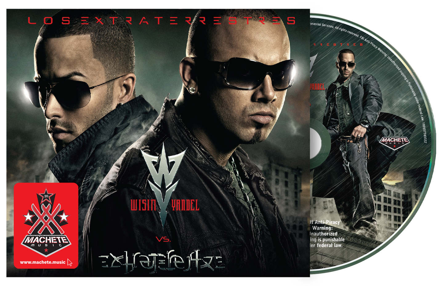 WISIN & YANDEL - Wisin Vs. Yandel: Los Extraterrestres (Machete 20Th Anniversary) [CD] Music CD
