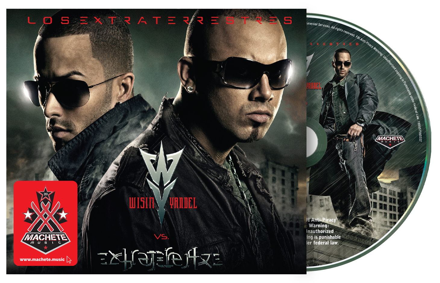 WISIN & YANDEL - Wisin Vs. Yandel: Los Extraterrestres (Machete 20Th Anniversary) [CD] Music CD