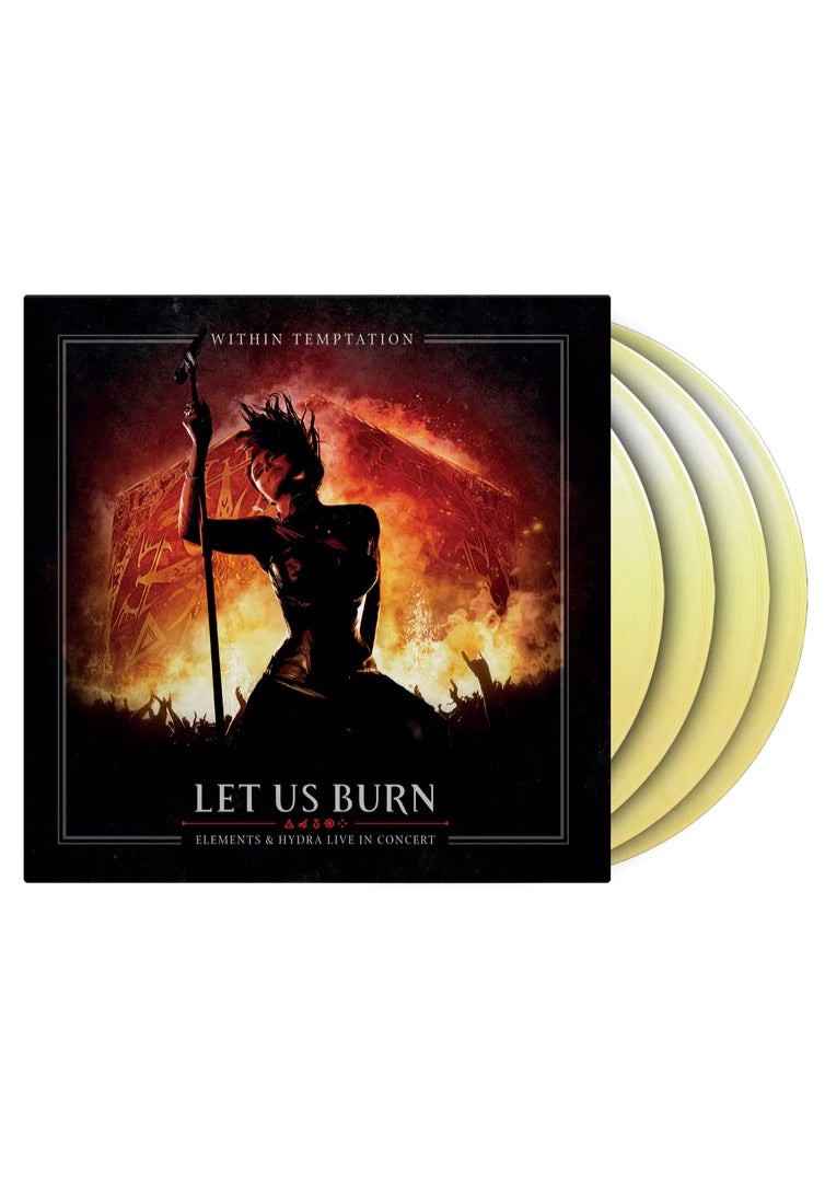 Within Temptation - Let Us Burn: Elements & Hydra (180G) [Color Vinyl] [4LP] [Vinyl] Vinyl Record