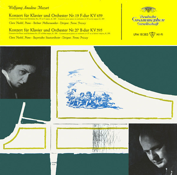 Konzert Für Klavier Und Orchester Nr. 19 F-Dur Kv 459 Und Nr. 27 B-Dur Kv 595 Vinyl Record