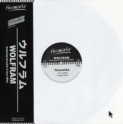WOLFRAM (FEAT. HERCULES & LOVE AFFAIR) - Fireworks Vinyl Record