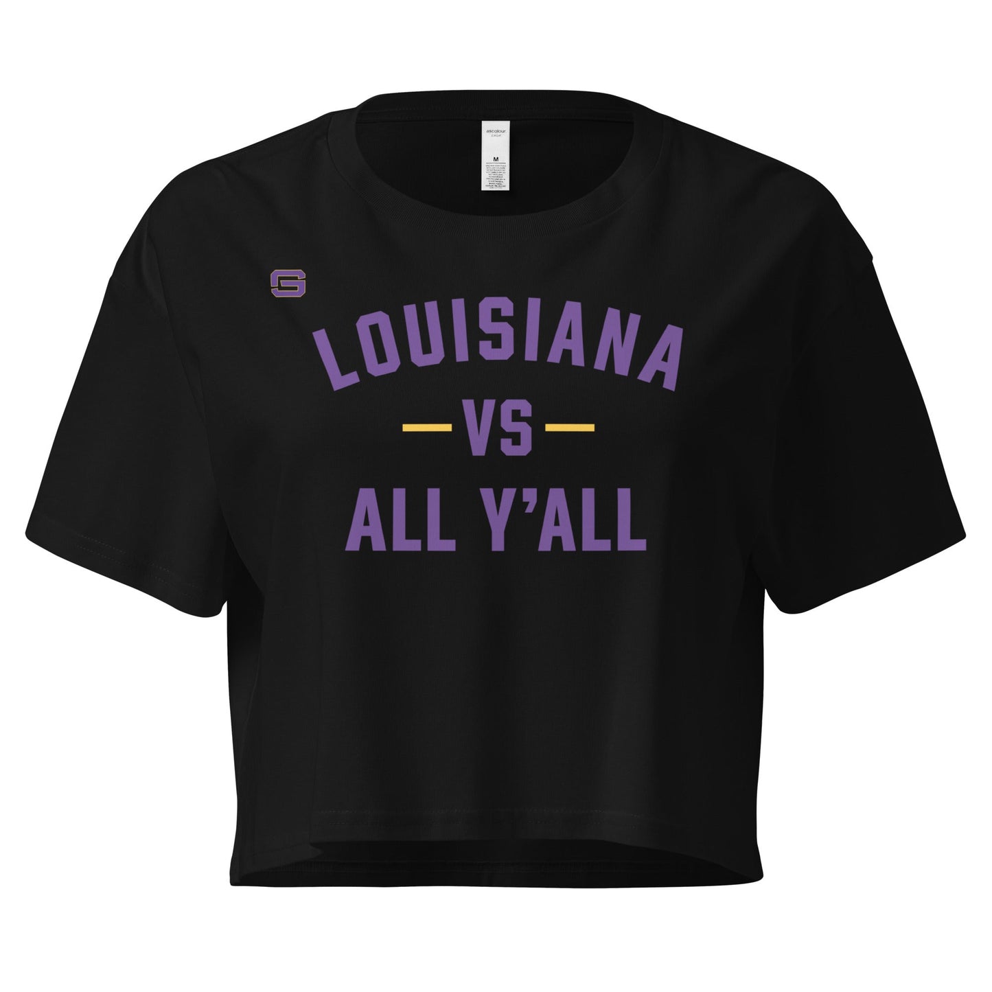 Louisiana Vs. All Y'all Women’s Crop Top