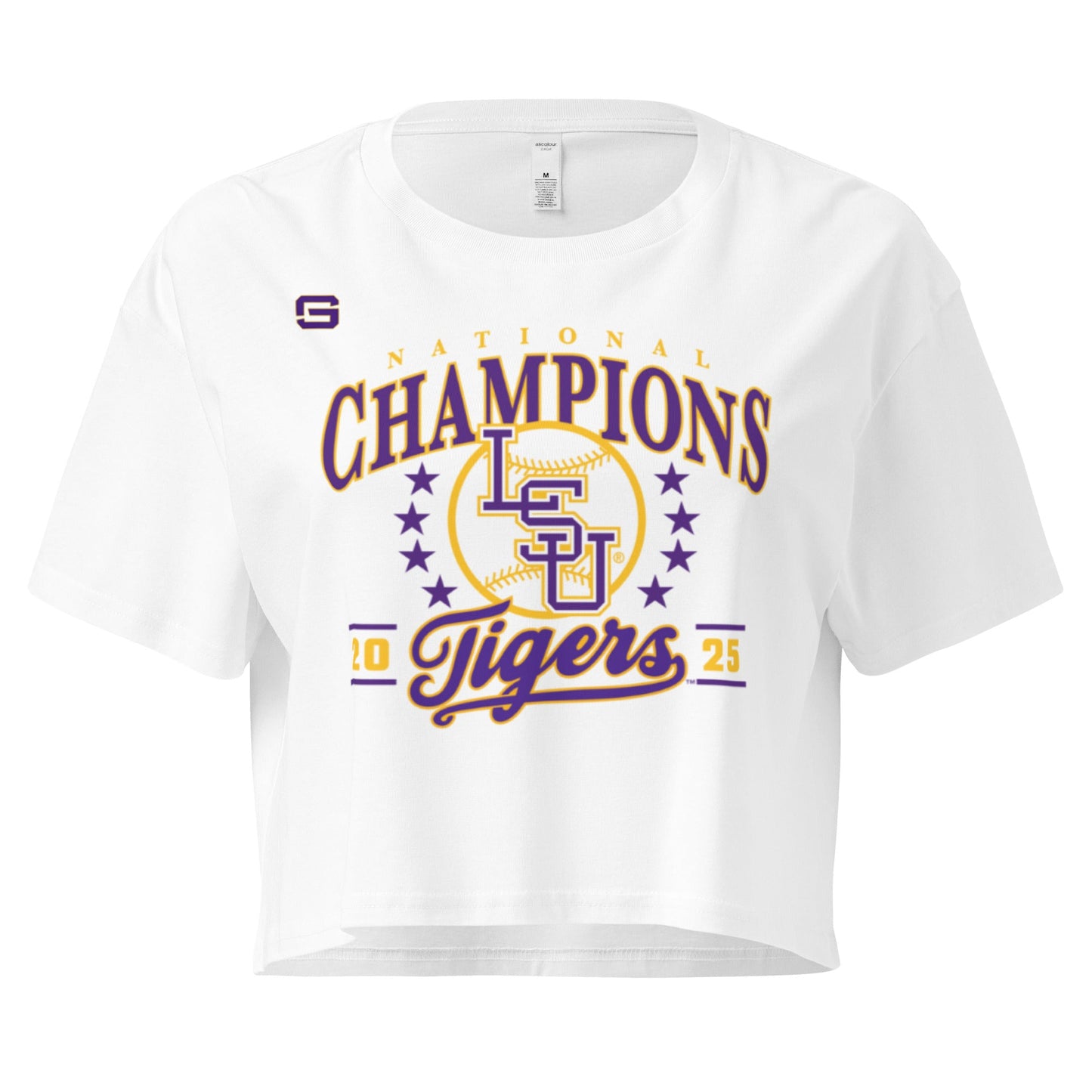 LSU Baseball National Championship Women’s Crop Top