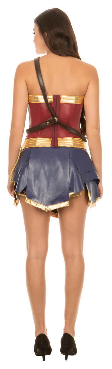 Wonder Woman Warrior Corset and Skirt Costume Set