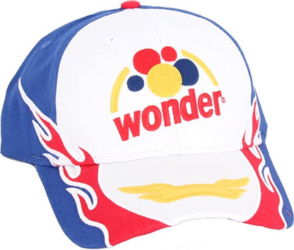 Talladega Nights Wonder Bread Retro White Hat Cap