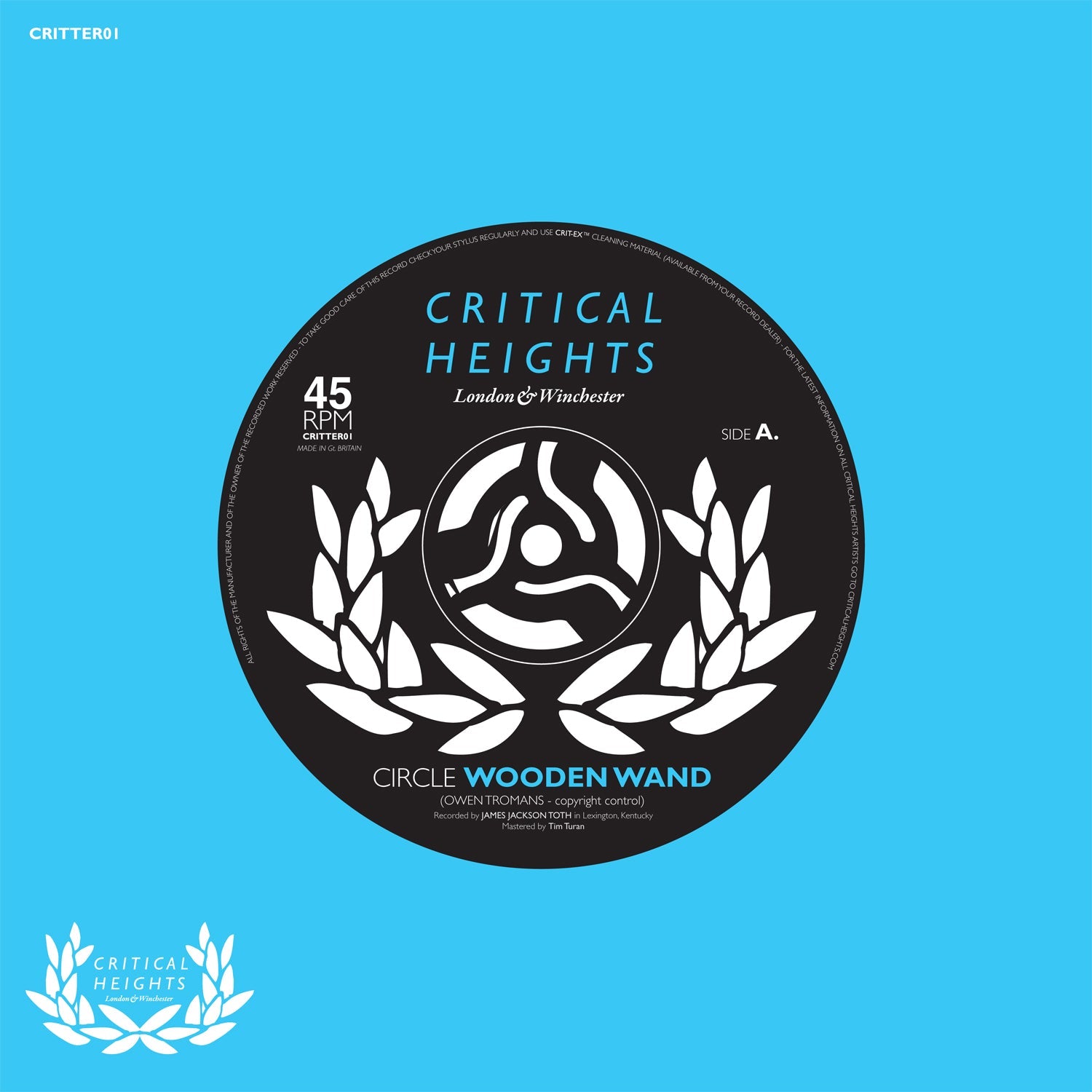 Wooden Wand - Circle - 7 inch Vinyl Record