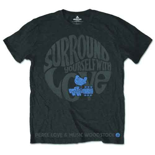 Woodstock Surround Yourself [T-Shirt] Officially Licensed